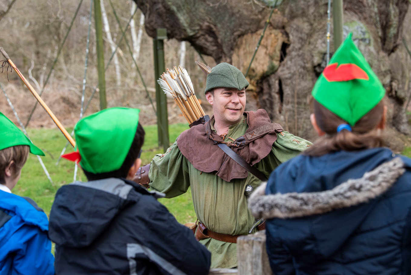 Sherwood Robin Hood At The Major Oak